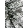 Brad artificial Alpin Snow 150 cm QC262, 550 Ramuri 2D + 3D PE, Circumferinta Bazei 212 cm